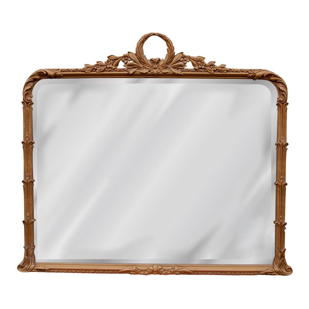 Classical Buffet Mirror in Antique Gold Finish