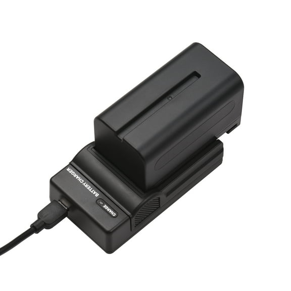 Kit,Np-f550 F570 F750 Camera Batteries And 1pc 7.2v 5200mah Cable Np-f550 F570 Kit 1pc 7.2 V 5200 F770 F960 F970 V 5200 Mah F570 F750 F770 Camera Battery And Usb Cable Np-f550 Qisuo