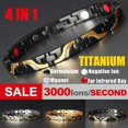 thumbnail image 3 of Pulsera Magnética De Drenaje Linfático Pulsera Magnética De Desintoxicación Linfática Paquete De 2/4 Pulsera Magnética De Drenaje Linfático Para Hombres Mujeres Pulsera ANGGREK Lymph Detox Magnetic Bracelet, 3 of 8