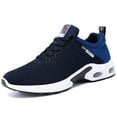 thumbnail image 1 of Zapatos Deportivos transpirables con cordones para hombre, zapatillas ligeras informales, versión coreana, nueva tendencia, 2024, 1 of 5
