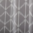 thumbnail image 2 of MoDRN Geometric Print Shower Curtain, 2 of 9