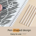 thumbnail image 3 of Sinyiin Artist Eraser Pen 3.8mm Retractable Design Includes 5 Refillable Erasers For Detailed Sketching And Schoolwork, 3 of 8