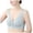 Light Blue, variant on NIEWTR Seamless Front Closure Jelly Bras for Women No Underwire Full Coverage, Wide Fixed Straps, Push Up, Supportive, Back Smoothing, Comfort Post Surgery, T-Shirt Bras for Older Women(Beige,4XL)