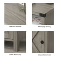 thumbnail image 4 of Catrimown Farmhouse End Table for Living Room Set of 2, Side Table Nightstand for Living Room Bedroom, Gray, 4 of 7