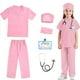 thumbnail image 1 of Set de disfraces de médico para niños RioRand, 6 piezas, para niños de 3 a 12 años, 1 of 6