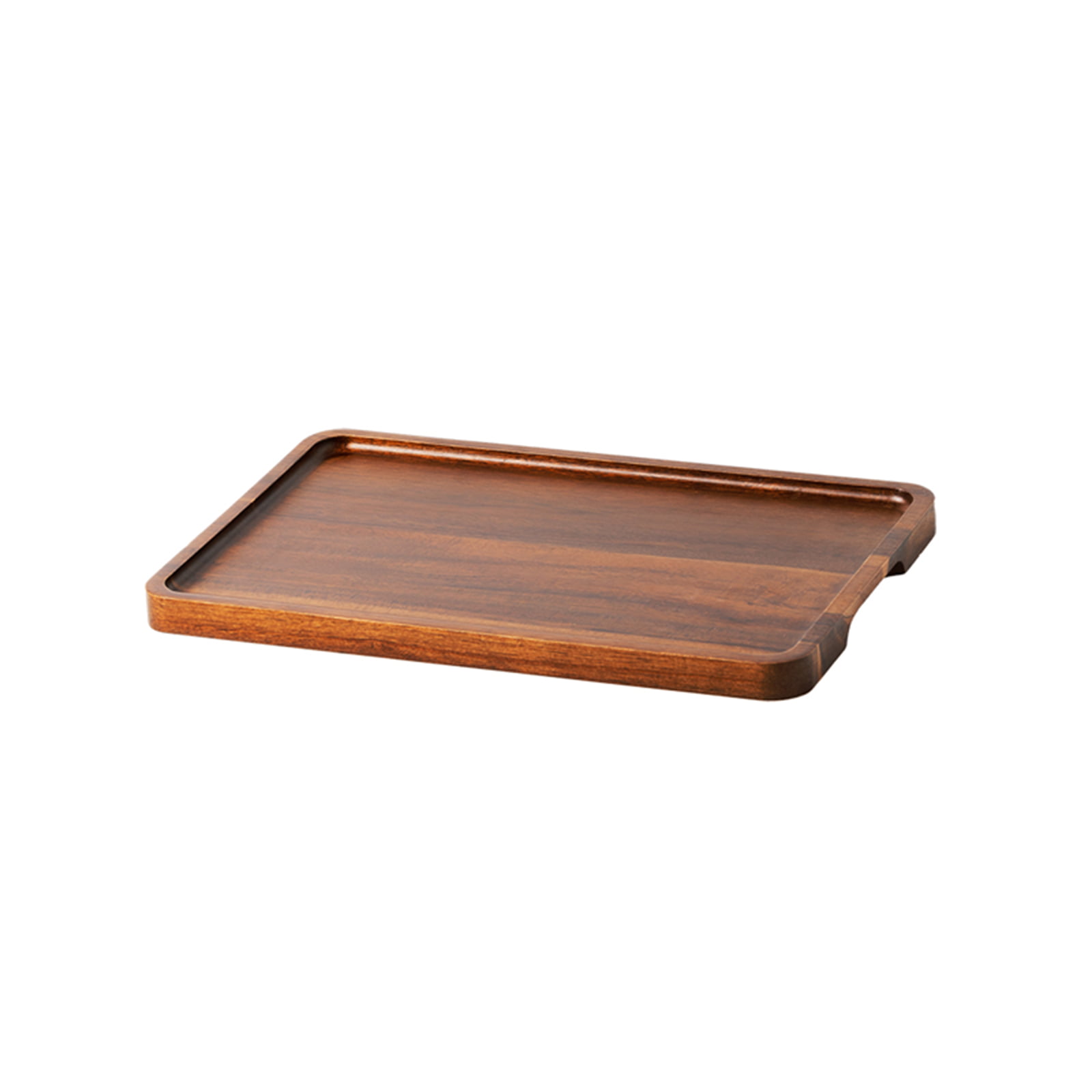 Meal made from Acacia wood with Natural Slate Platter 55 x 12 cm 