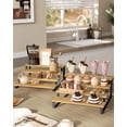 thumbnail image 3 of Organizador de Especias SONGMICS con 4 Niveles en Beige Natural/Negro, 3 of 7