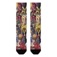 thumbnail image 2 of Yu-Gi-Oh Compression Socks For Women Men Knee Compression Socks Long Knee High Socks For Running Sports Hiking Cycling Travel, 2 of 8