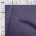 thumbnail image 2 of oneOone Cotton Poplin Violet Fabric Alphabet Craft Projects Decor Fabric Printed By The Yard 56 Inch Wide, 2 of 5