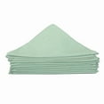 thumbnail image 2 of Sapphire-Web Olive Green 18 by 18 Inches Cotton Napkins Set of 12 Green Cloth Napkins Pre-Washed., 2 of 5