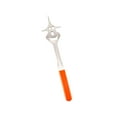 thumbnail image 3 of Tenedor para Barbacoa, Herramientas para Parrilla, Suministros de Cocina Reutilizables Multiusos Portátiles, Accesorios para Barbacoa para El Hogar, B sonrisa cara naranja DYNWAVEMX Tenedor de barbacoa, 3 of 8