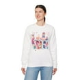 thumbnail image 4 of Floral Love Sweatshirt, Valentine's Day Sweatshirt, Love Flower Sweatshirt, 4 of 54