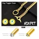 thumbnail image 5 of Collar De Cadena Para Perro De Oro De 18 Quilates Sobre Cade, 5 of 7