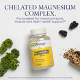 thumbnail image 3 of Solaray Magnesium Asporotate 400 mg | Aspartate, Orotate & Citrate Complex | Healthy Heart, Muscle, Nerve & Circulatory Function Support | 120 VegCaps, 3 of 6