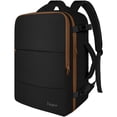 thumbnail image 1 of Mochila de viaje Taygeer 35 L con compartimento para portátil, negra, 1 of 1