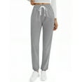 thumbnail image 4 of Fantaslook Casual Womens Sweatpants Lounge Travel Pants Elastic Waist Drawstring Joggers with Pockets Athletic Outfits, 4 of 9