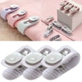 thumbnail image 6 of 10 Pack No Pin Bed Sheet Fasteners Upgraded Thumb Grip Design For Securing Blankets & Comforters & Reusable, 6 of 6