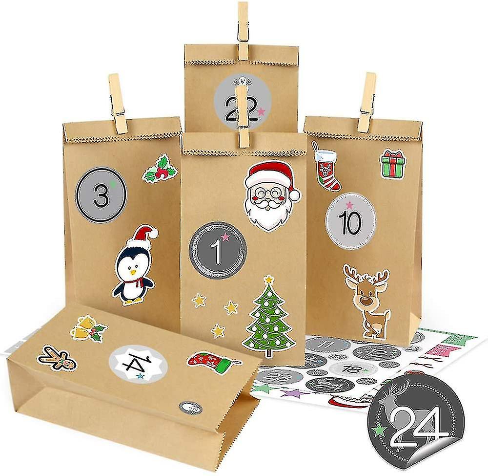 Pink Advent Calendar To Fill Do-it-yourself Advent Calendar 25 Advent