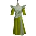 thumbnail image 2 of Persephone Green Dress Music Festival Theater Outfit for Women, 2 of 7