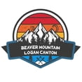 thumbnail image 2 of CafePress - Beaver Mountain Logan Canyon Utah - Oval Wood Ornament, 5.25"W x 3.5"H, 2 of 3