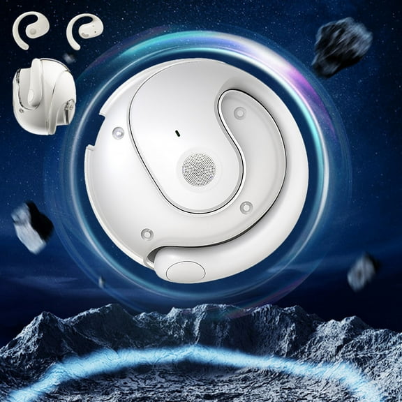 Go Air Pop True Wireless Bluetooth Earbuds & Charging Case - Mauve, Dual Connect, IPX4 Sweat Resistance, Bluetooth 5 Connection, 3 EQ Sound Settings Signature, Balanced, Bass Boost(White)