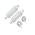 thumbnail image 1 of ZLight 2x Boat Fenders 6mm x 1.5M Collision PVC Anti Ropes for Docking Pontoon White G0 White Rope Rope 6x1.5m, 1 of 6