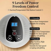 Cellulite Massager - Electric Gua Sha Device,9 Suction Levels & Heating, Handheld Massagers, Deep Massage, Firmer for Legs Arms & Belly Body