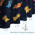 thumbnail image 6 of Space Dinosaur Pattern Shower Curtain 72"x72" ,Bathroom Decorative Shower Curtains Set with 12 Hooks,Modern Waterproof Washable Shower Curtain, 6 of 6