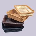 thumbnail image 4 of Joernso Storage Basket Versatile Tasteless Eco-friendly Rattan Rectangular Picnic Basket for Supermarket, 4 of 8