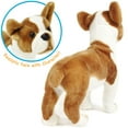 thumbnail image 2 of Bobby The Boston Terrier Boxer - 14.5 Inch Large Dog Stuffed Animal Plush - by TigerHart Toys, 2 of 6