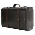 thumbnail image 3 of Wooden Suitcase, Firm Handle Humanized Design Retro Suitcase, For Bedroom Home Decor, 3 of 8