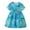 Z#E Blue, variant on Toddler Girls Summer Dress Cartoon Fruit Printed Sleeveless Cute Round Neck Princess Dress Children's Clothes,Size 6-7 Years