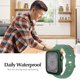 thumbnail image 3 of 2-In-1 IP45 Waterproof Rugged Case Compatible for Apple Watch 45mm Series 8 7 Screen Protector,Front & Back Bumper Built-in Tempered Glass, Protective Face Cover for iWatch 45mm, 3 of 5