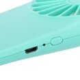 thumbnail image 3 of Mini ventilador de bolsillo con ajuste de 3 velocidades ventilador de carga USB portátil para viajes al aire libre azul, 3 of 8
