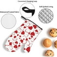 thumbnail image 4 of Valentine''s Oven Mitts and Pot Holders 4 Pcs Sets for Kitchen, Cooking Gloves Heat Resistant Oven Mitt Gloves Non Slip Potholders BBQ Gloves for Baking, Grilling, BBQ, 4 of 6