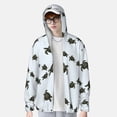 thumbnail image 3 of Picia Sea Turtle Women's Men's UPF 50+ Sun Protection Hoodie Shirt Long Sleeve SPF Fishing Outdoor UV Hiking Lightweight Shirts-X-Large, 3 of 9