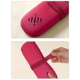 thumbnail image 5 of Travel Makeup Brush Holder Pouch, Silicone Cosmetic Organizer with Cleaning Panel for Dust-Proof Storage, 5 of 6
