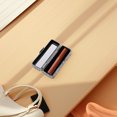 thumbnail image 4 of OUNONA Travel Friendly Silver Lipstick Case with Mirror Rhinestone Design Makeup Storage Box, 4 of 6