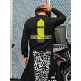 thumbnail image 4 of Old Glory Mens Halloween Scuba Diver Costume Long Sleeve Graphic T Shirt, 4 of 6
