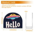 thumbnail image 4 of Yayeee Napkin Holder for Table Kitchen Paper Tissue Organization, Colorful UFO, 4 of 8