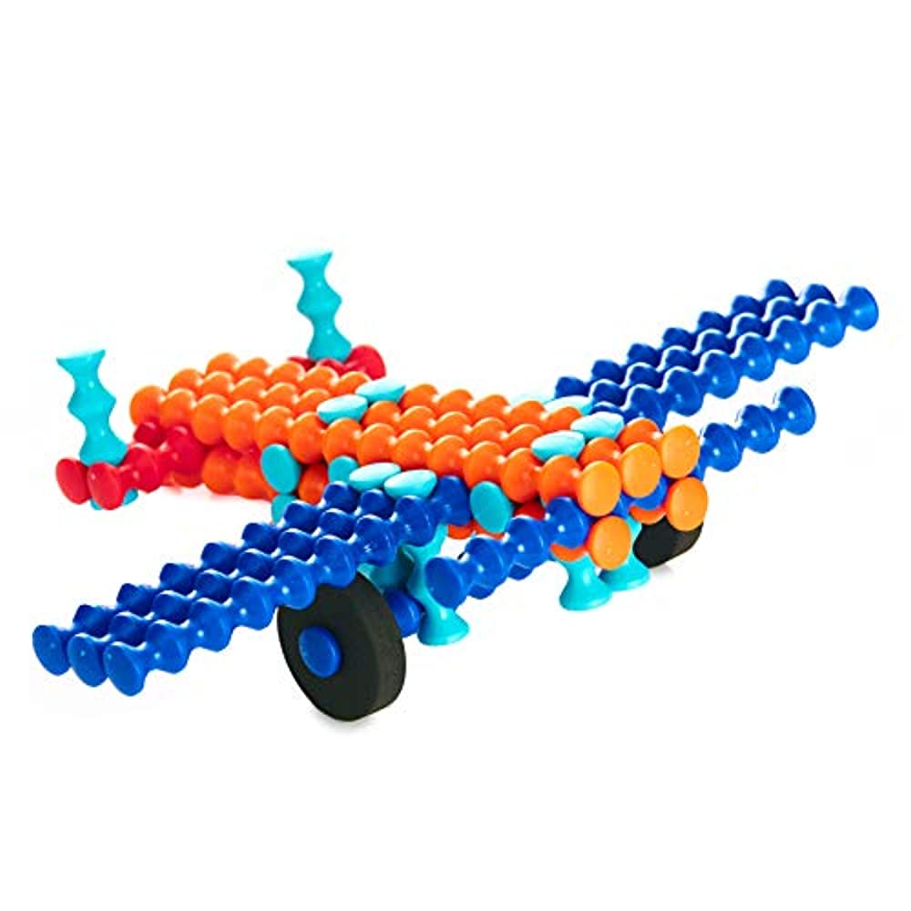 POPULAR PLAYTHINGS Playstix Vehicles Set Construction Toy Building