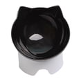 thumbnail image 2 of s inclinados de 15  degree para gatos, estación de alimentación con soporte, plato antideslizante, de agua para gatos de , Cuenco negro Colco  Dispensador de cuencos para mascotas, 2 of 7