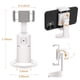 thumbnail image 4 of Soporte para teléfono con seguimiento automático, soporte de seguimiento para el cuerpo y la cara con rotación de 360°, trípode de seguimiento para grabación de Vlog, transmisión en vivo, batería inco, 4 of 5