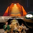 thumbnail image 4 of Luvan Outdoor Camping Lights Lantern,4 in 1 Waterproof Rechargeable Tent Light String for Garden,Yard,Hiking,Fishing,Emergency, 4 of 12