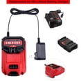 thumbnail image 4 of Compatible with Craftsman 20V Battery CMCB1104 Fast Charger, Compatible with Craftsman 20V Lithium Battery CMCB201 CMCB202 CMCB205 CMCB209 CMCB206 CMCB202-2, 4 of 8