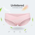 thumbnail image 2 of Ropa interior de embarazo de algodón transpirable bragas elásticas de cintura baja en forma de U para mujer ANGGREK Otros, 2 of 8