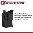 thumbnail image 4 of Unique Bargains 1 Set Mud Flaps Splash Guards para Mercedes Benz Sprinter 2006-2017 (cuatro ruedas) Guardabarros delanteros y traseros con accesorios de montaje, 4 of 6