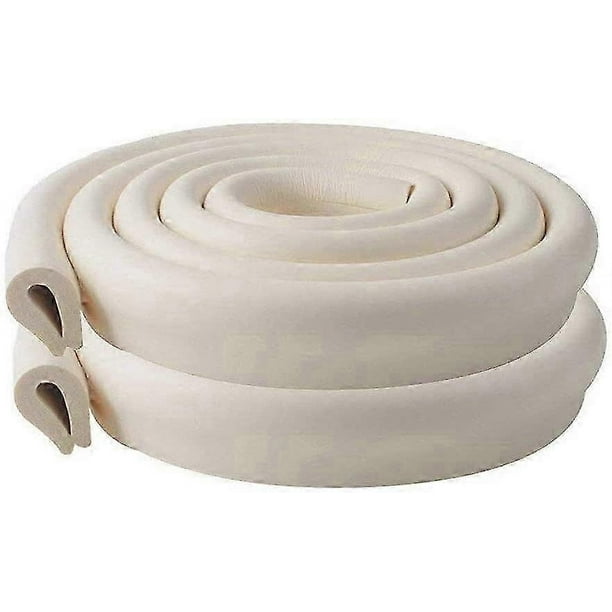 Corner Protectors and Edges for Babies, 2M * 2 Set Safety Foam Protector Baby Shockproof Foam Roll on Corners of Walls,Furniture,Table Edges