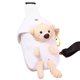 thumbnail image 2 of New Style Bear Canvas Bag Crossbody Bag Trendy Shoulder Bag Female INS Cute Small Bag, 2 of 2