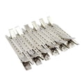 thumbnail image 2 of Pinzas para el cabello de acero duraderas para estilistas, 24 piezas, 3,3 pulgadas, horquillas plateadas, 2 of 6